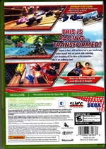 Xbox 360 Sonic & All-Stars Racing Transformed Back CoverThumbnail